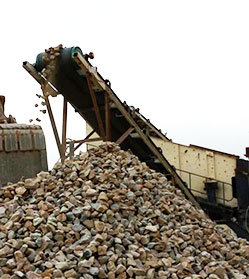 圓錐破碎機成品粒度