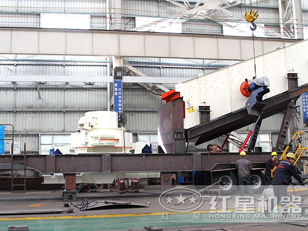  輪式移動制砂機