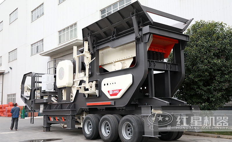 流動破碎石子機：配鄂破機