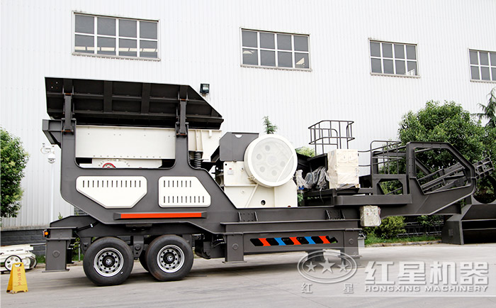 輪胎式移動破碎機