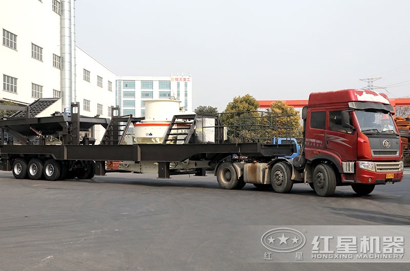 流動制砂磕石子機