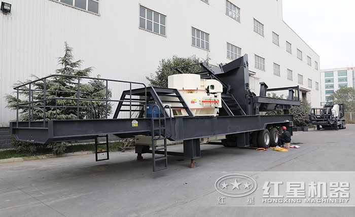 移動小型制砂粉碎機