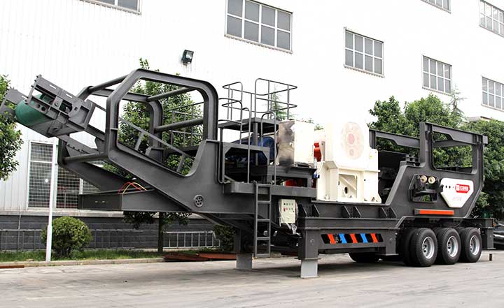 HX938HD86輪胎移動鄂式碎石機(jī)