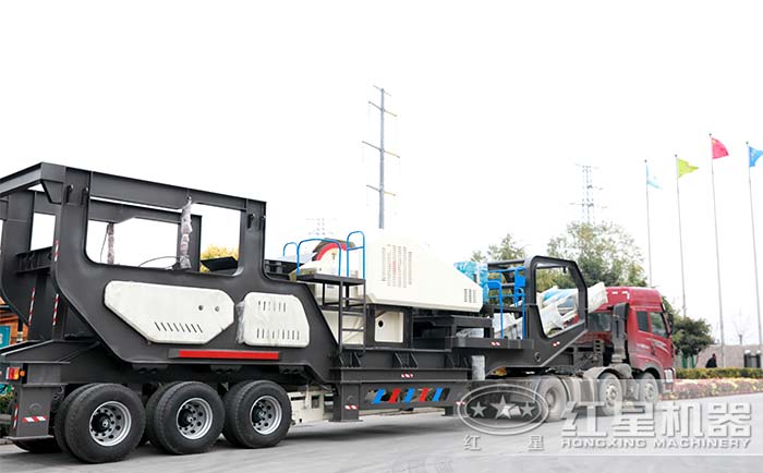 輪胎式移動破碎機(jī)