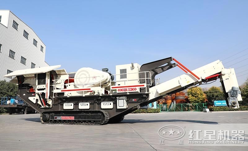 履帶式移動破碎篩分站