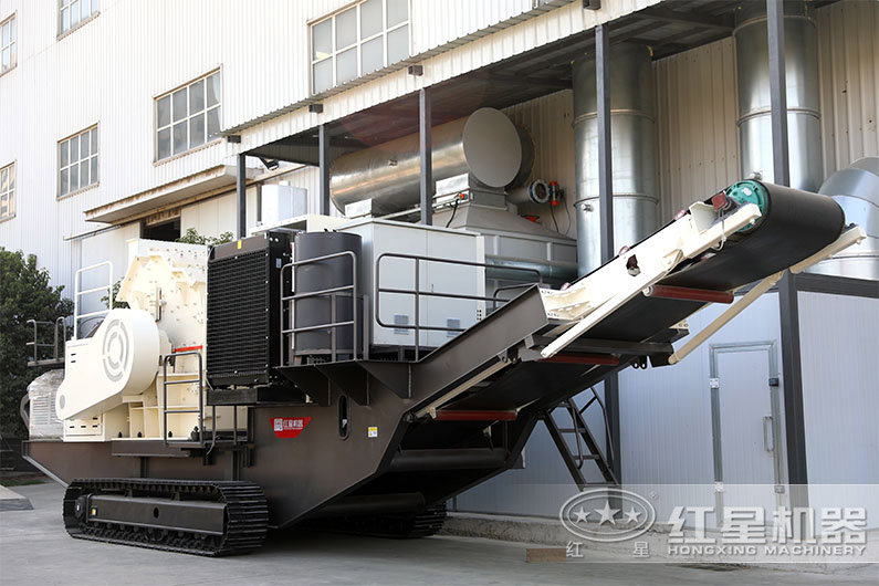 履帶建筑垃圾細碎一體機