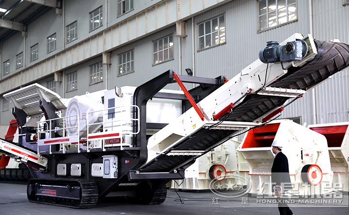 履帶式移動(dòng)鄂式破碎機(jī)設(shè)備