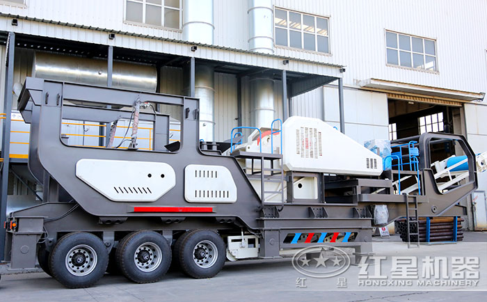 移動(dòng)碎石加工機(jī)