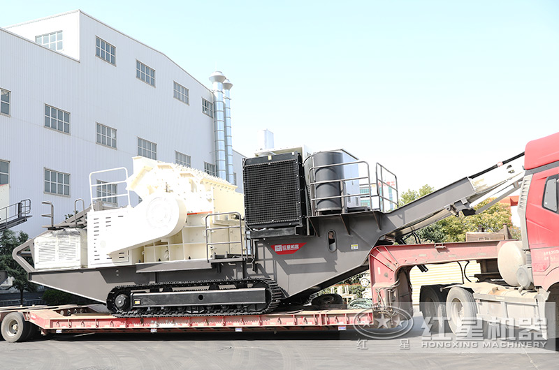 履帶移動粉碎機，模塊化設(shè)計，移動自由