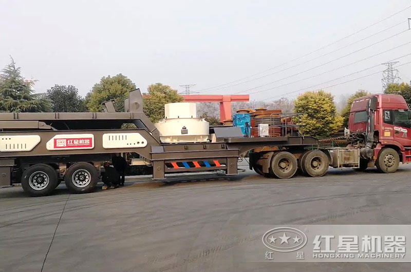 移動(dòng)機(jī)制砂生產(chǎn)線發(fā)往浙江