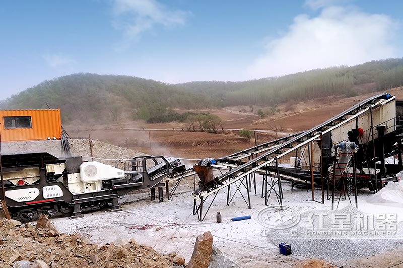 紅星移動式刻石子機(jī)器現(xiàn)場