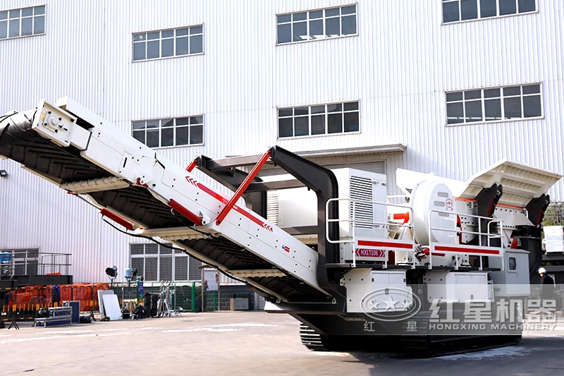 移動破碎石料機