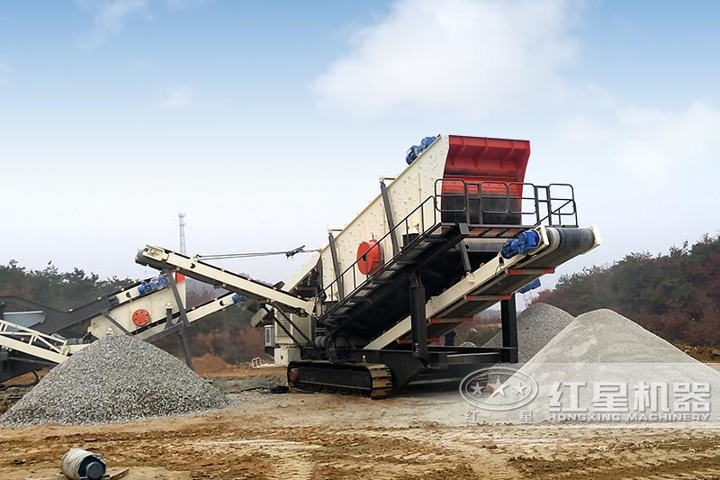 廢舊水泥路面加工現(xiàn)場