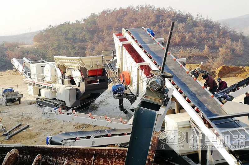 反擊式履帶移動破碎機